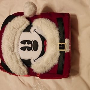Bundle and save w/free deliv Mickey Mouse Santa ChristmasLoungefly mini bk pack